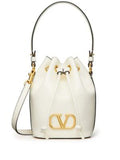 Valentino Garavani  vlogo signature leather bucket bag