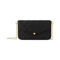 Monogram Empreinte Leather "Félicie Pochette" Crossbody Bag