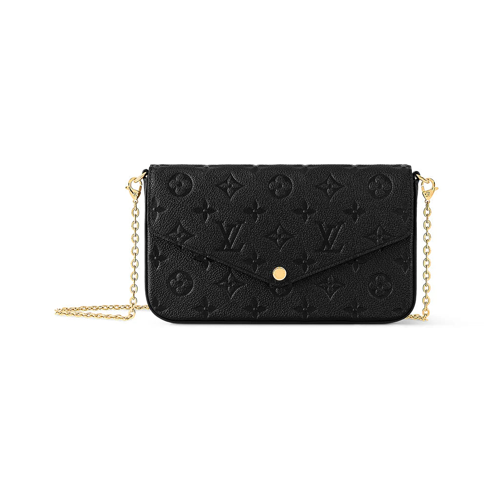Monogram Empreinte Leather "Félicie Pochette" Crossbody Bag