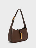 Cesia Metallic Accent Shoulder Bag