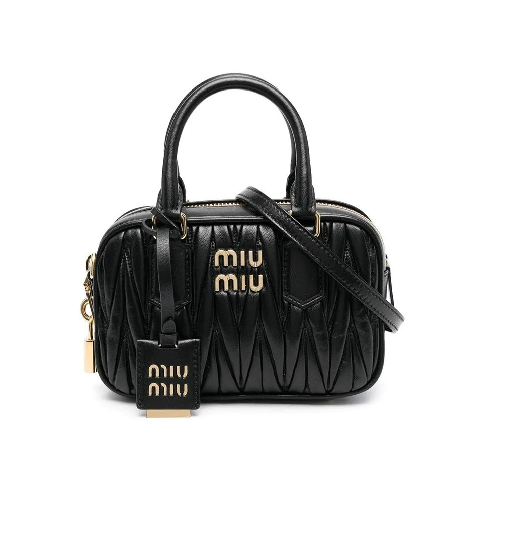 Mini Crossbody Bag in Matelassé Nappa Leather