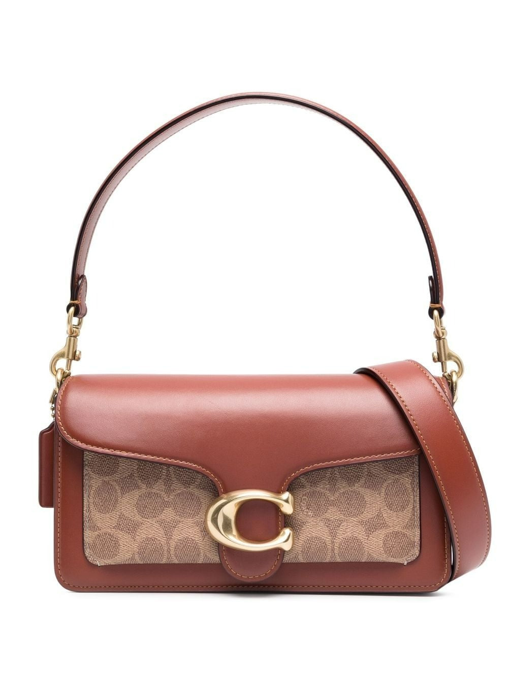 Coach Tabby 26 Shoulder Bag Cow Leather Peony