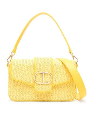 TWINSET Amie logo-plaque women bag