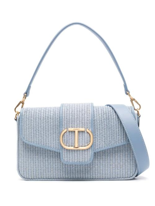 TWINSET Amie logo-plaque women bag
