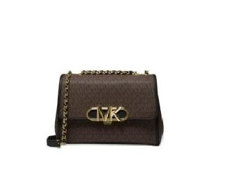 MICHAEL Michael Kors Empire Logo Parker Medium Convertible Chain Shoulder Bag