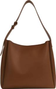 Shopper bag with buckle