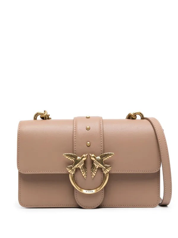 PINKO small Love One stud-embellished hand bag