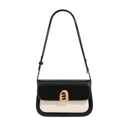 Small Leather Buckle Cute Hobo Bag for Women's