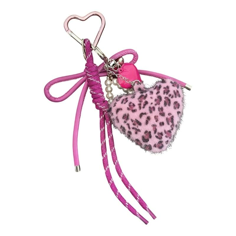 Leopard Pattern Keychain