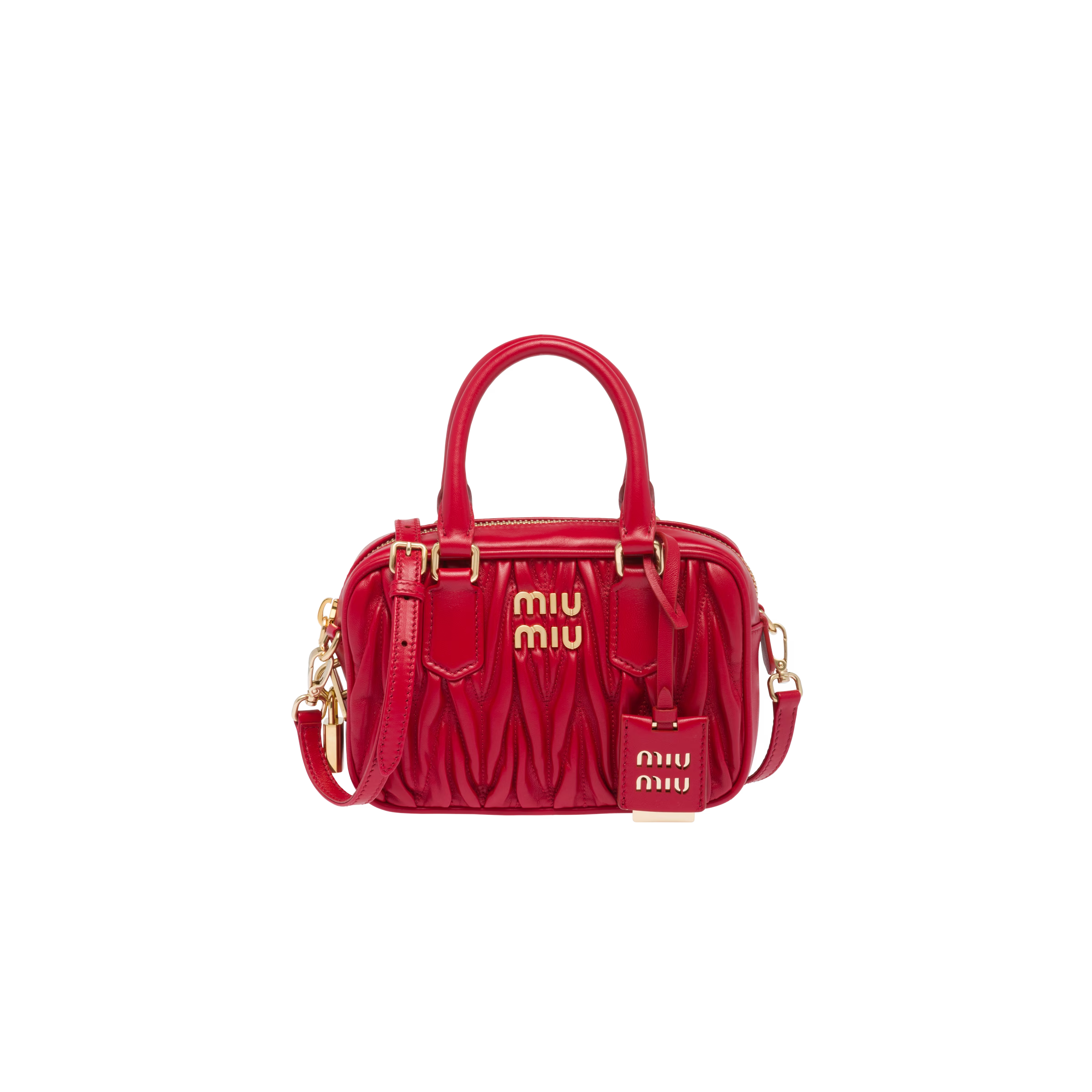 Mini Crossbody Bag in Matelassé Nappa Leather