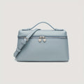 Solid Color PU Leather Square Crossbody Bag