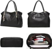 Casual Faux Leather Tote