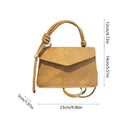 Vintage Texture French Style Shoulder Bag