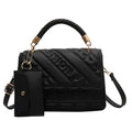 Embossed Pure Dice Crossbody Small Square Bag