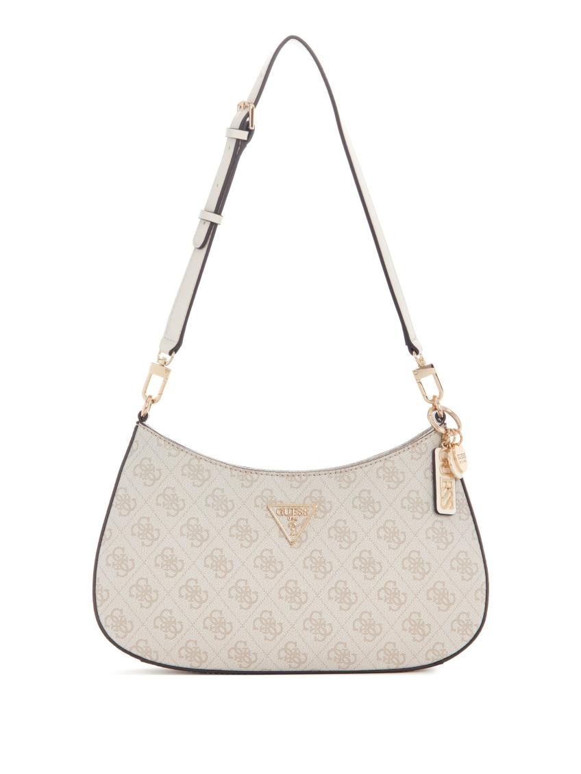 GUESS Womens Noelle Top Zip Shoulder Bag