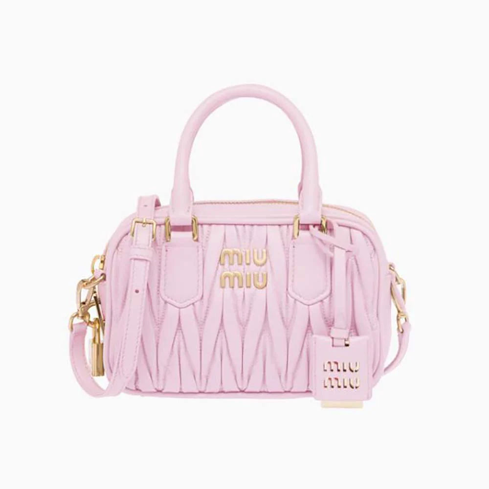 Mini Crossbody Bag in Matelassé Nappa Leather