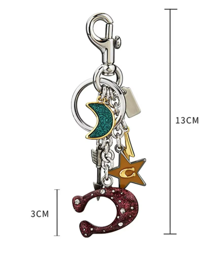 Moon Stars Keychain