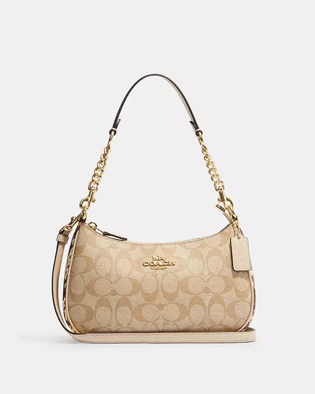 COACH TERI SHOULDER BAG IN SIGNATURE CANVAS