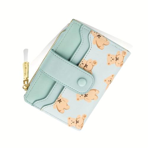Women Printed Two Fold Wallet