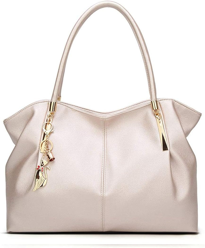 Casual Faux Leather Tote