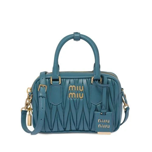 Mini Crossbody Bag in Matelassé Nappa Leather