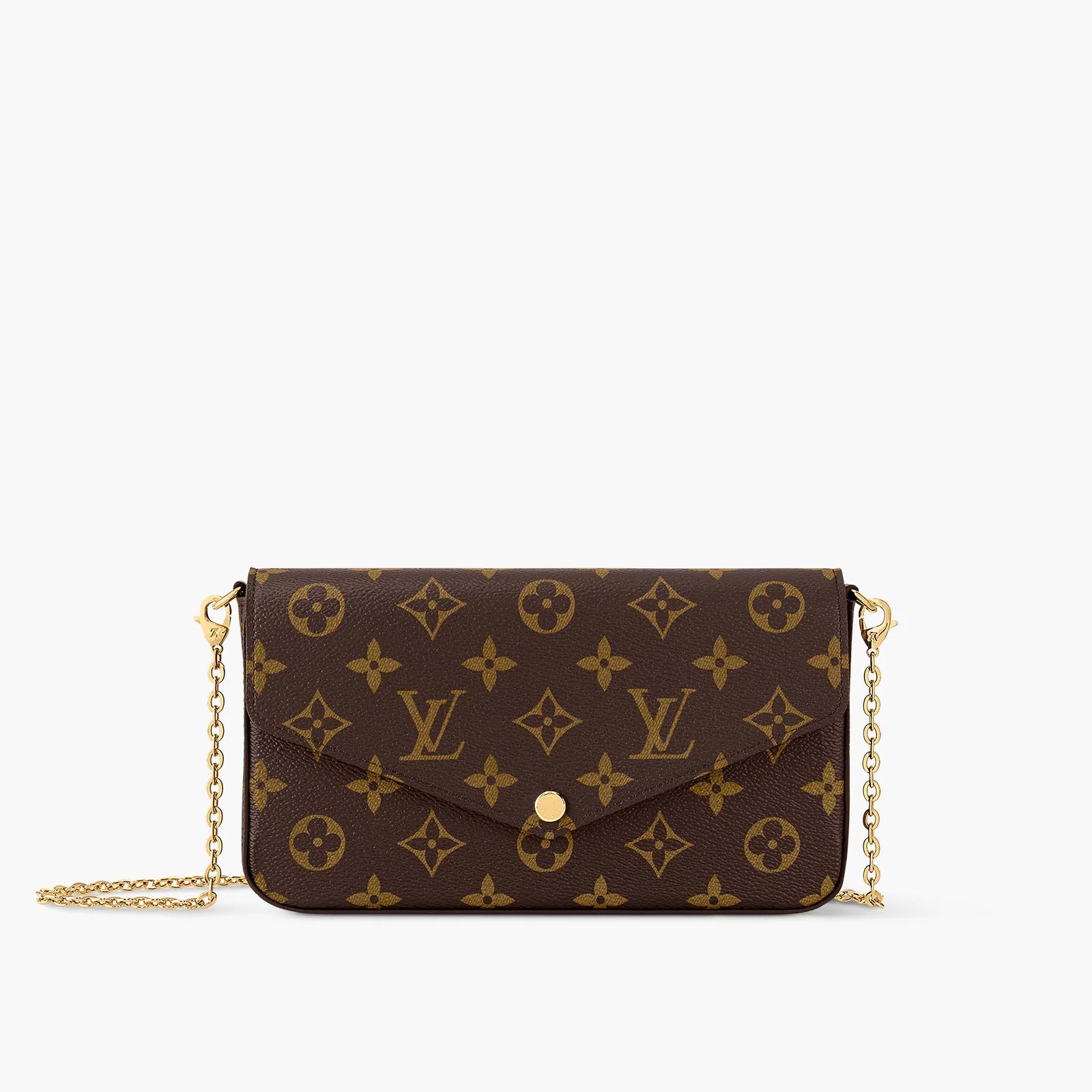 Monogram Empreinte Leather "Félicie Pochette" Crossbody Bag