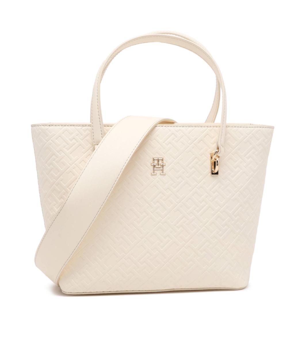 Tommy Hilfiger REFINED MINI TOTE MONO - Handbag